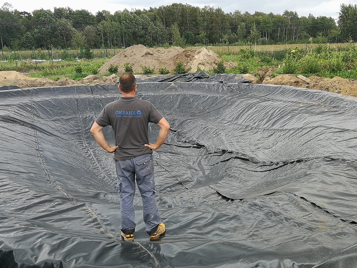 Tvenkinių hidroizoliacinės dangos