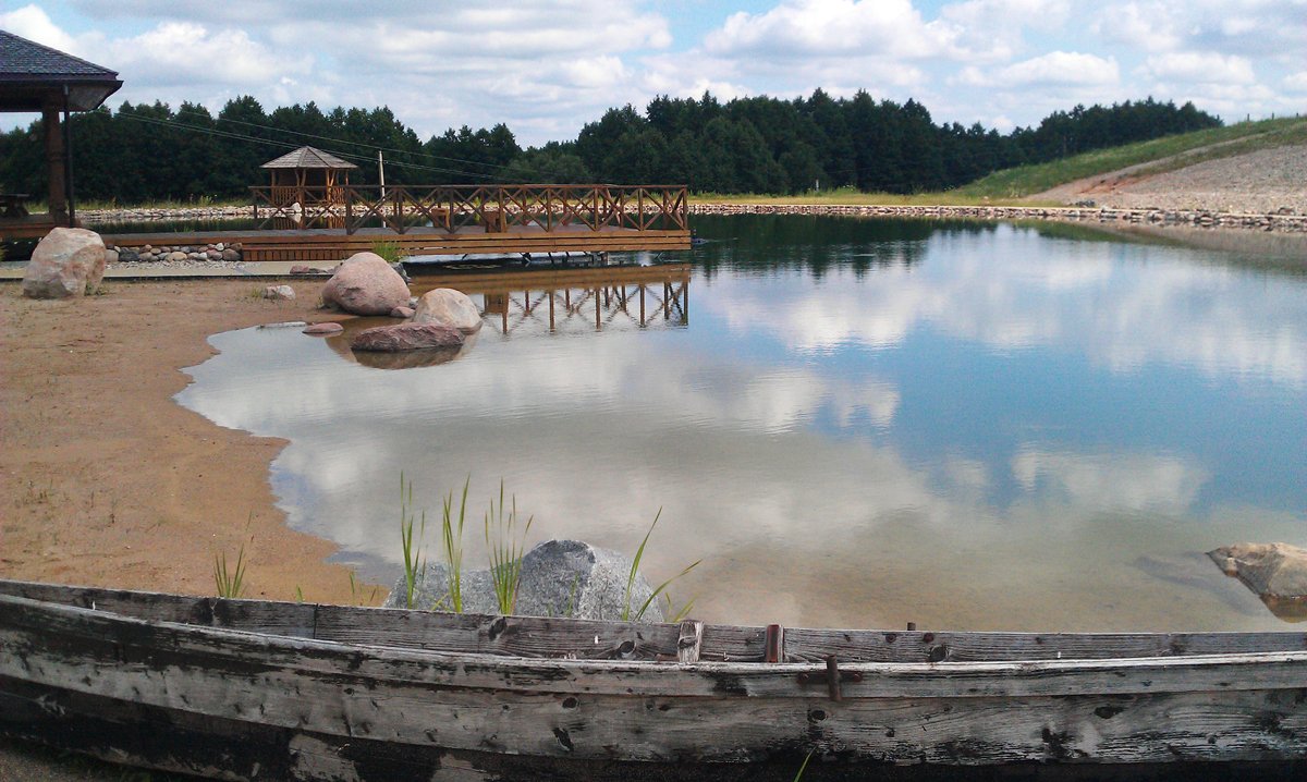 Tvenkinių paplūdimių ir pakrančių įrengimas