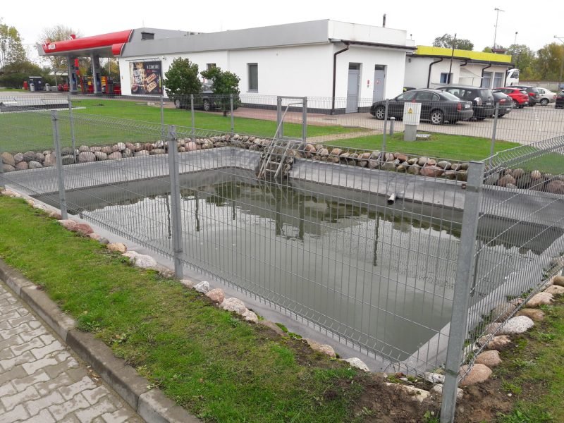 Priešgaisrinio rezervuaro įrengimas